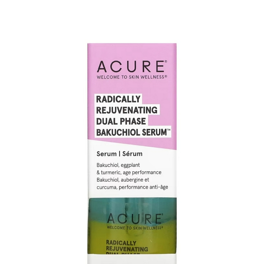ACURE Facial Serum Rejuvenating Dual Phase Bakuchiol Serum NWT NIB - Picture 5 of 12